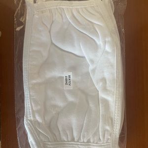 Cotton white mask